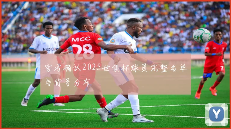 官方确认2025世俱杯球员完整名单与背号分布